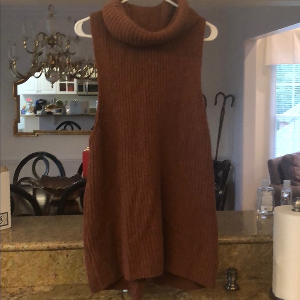 Free people brown sweater